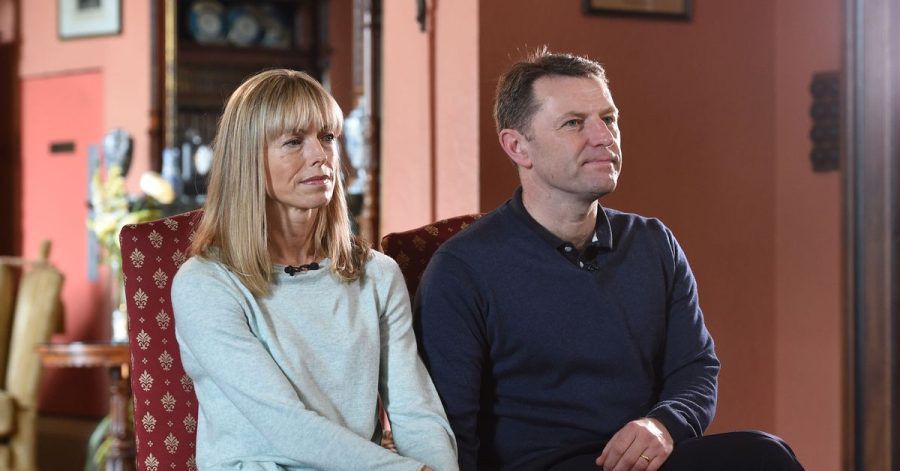 Kate und Gerry McCann geben der BBC Journalistin Fiona Bruce ein Interview in Loughborough zum Verschwinden ihrer Tochter Madeleine.