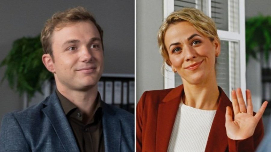 "Die Rosenheim-Cops": Die vertretenden Kommissare Laura Schmidt (Marija Kovčo) und Thomas Schmidt (Moritz von Zeddelmann) starten mit vollem Elan. (ili/spot)