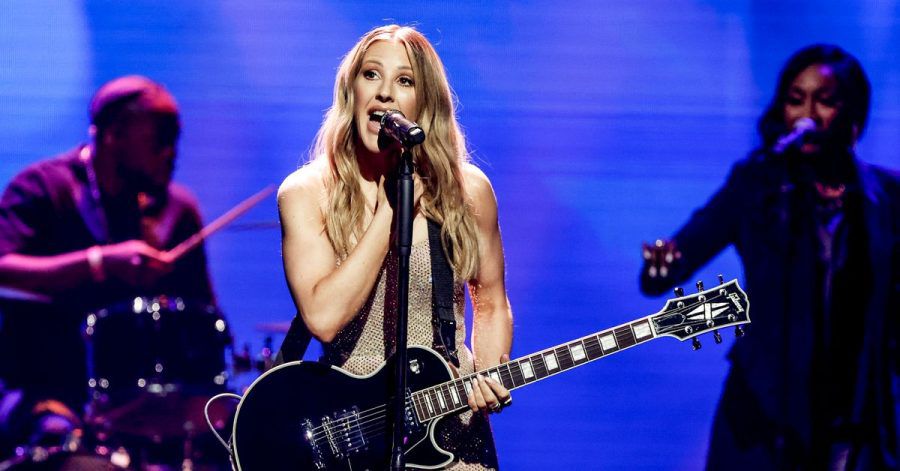 Die Sängerin Ellie Goulding bei der Eröffnung des Reeperbahn-Festivals in Hamburg.