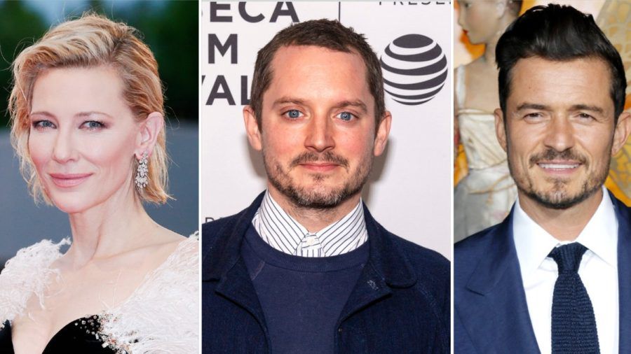 Die "Herr der Ringe"-Stars wie Cate Blanchett, Elijah Wood und Orlando Bloom (v. l.) standen seit dem Ende der legendären Trilogie für zahlreiche neue Projekte vor den Kameras. (lau/spot)