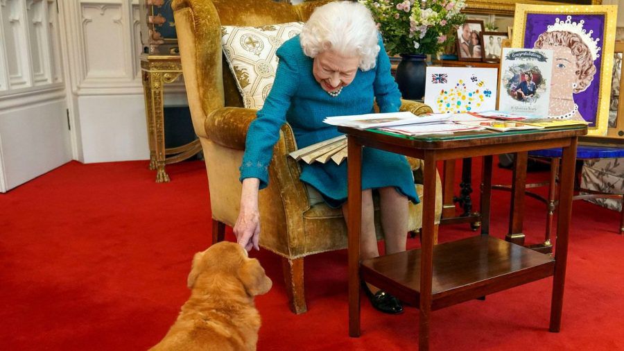 Königin Elizabeth II. zu ihrem Thronjubiläum mit Hündin Candy. (mia/spot)