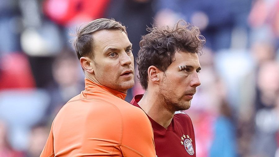 Sowohl Manuel Neuer (l.) als auch Leon Goretzka haben sich mit dem Coronavirus infiziert. (dr/spot)