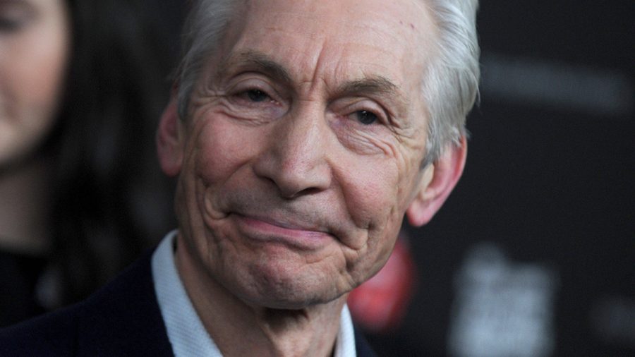 Charlie Watts gutgelaunt
