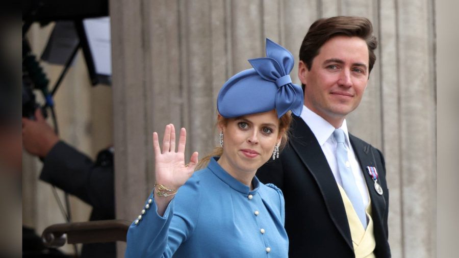 Prinzessin Beatrice mit Ehemann Edoardo Mapelli Mozzi. (hub/spot)