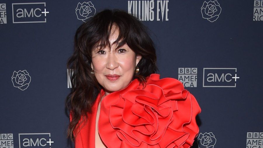 Sandra Oh verabschiedet sich am Montag von der Queen. (ncz/spot)