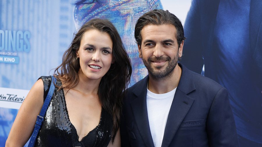 Elyas M’Barek und Filmkollegin Lucie Heinze bei "Liebesdings"-Filmpremiere.