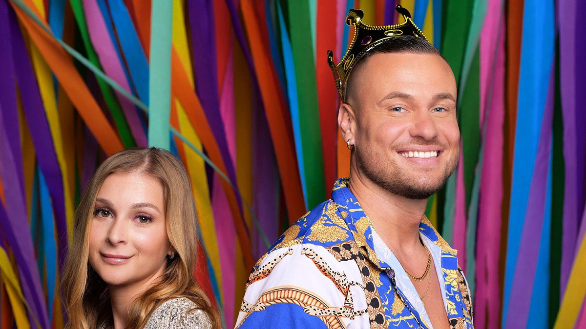 Eric Sindermann und Katha im Sommerhaus der Stars
