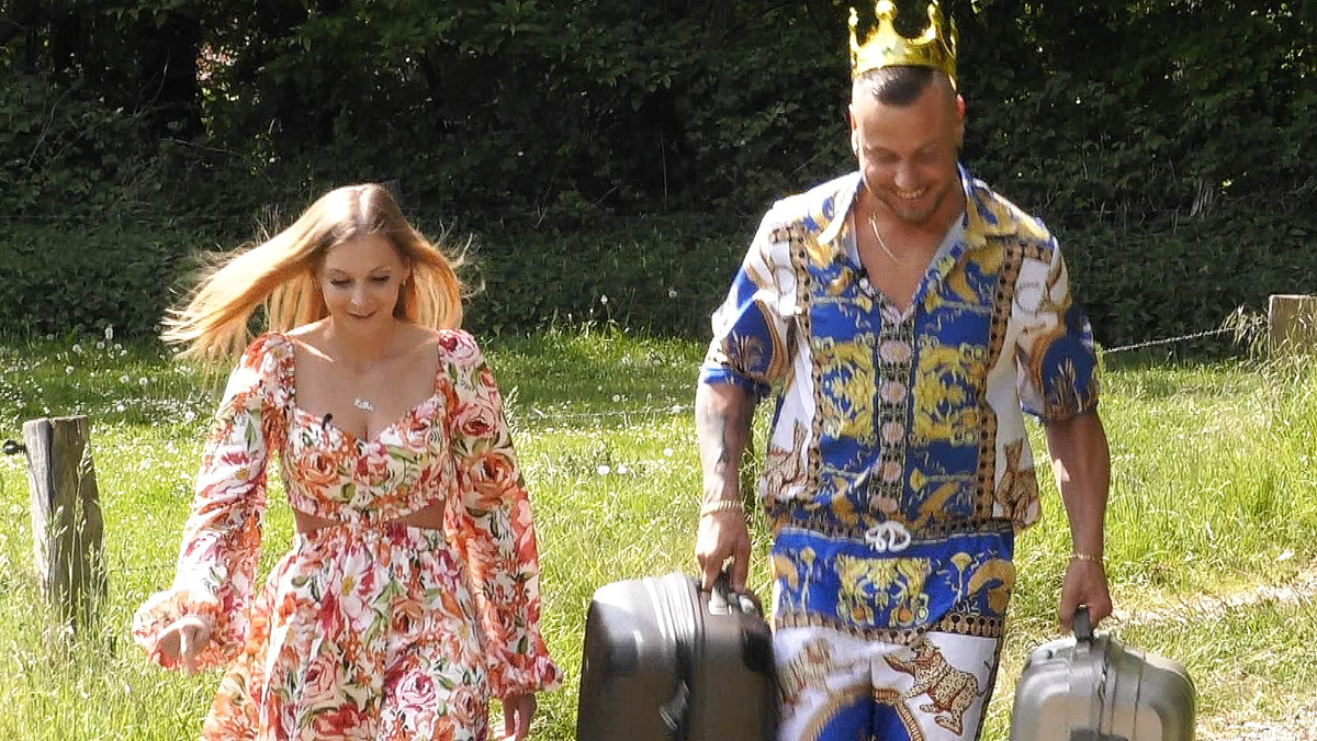 Eric Sindermann und Katharina Hambüchen im Sommerhaus der Stars