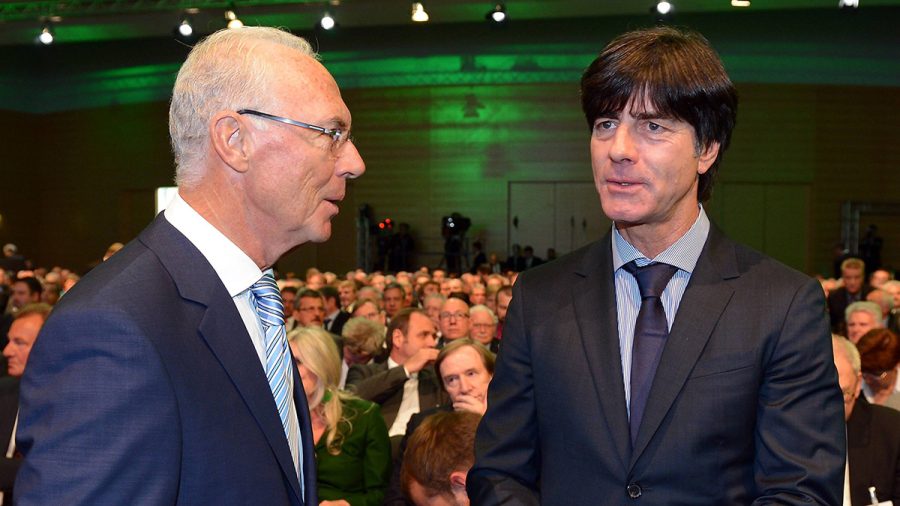 Jogi Löw und Franz Beckenbauer