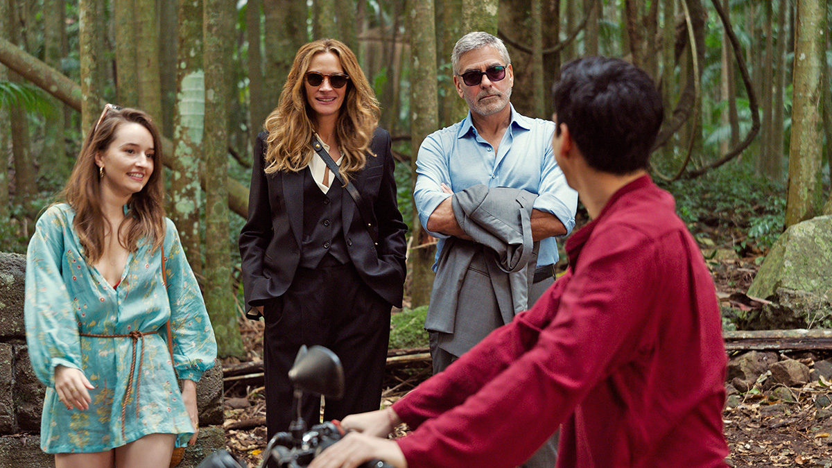 Julia Roberts und George Clooney in "Ticket To Paradise"