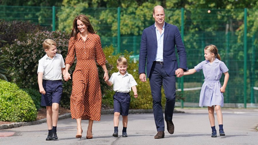 Wiulliam und Kate mit den Kindern