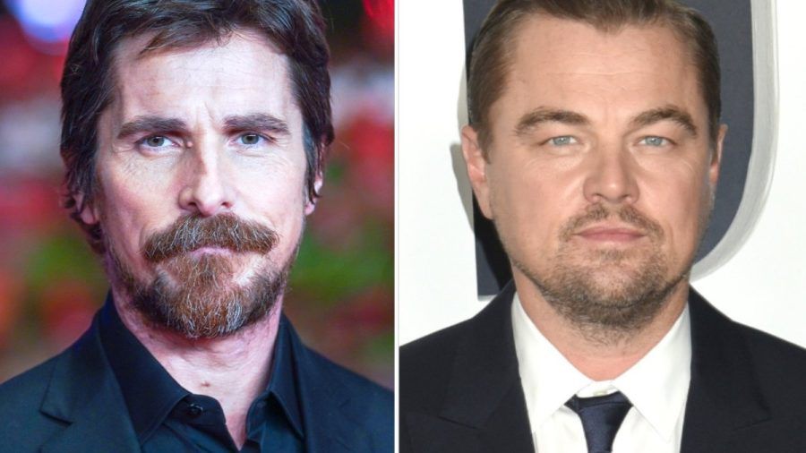 Christian Bale (l.) sieht seinen Schauspiel-Kollegen Leonardo DiCaprio an der absoluten Spitze der Hollywood-Hiercharchie. (lau/spot)