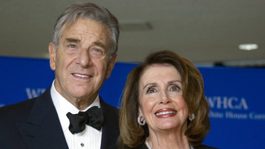 Nancy Pelosi mit ihrem Ehemann Paul. (dr/spot)