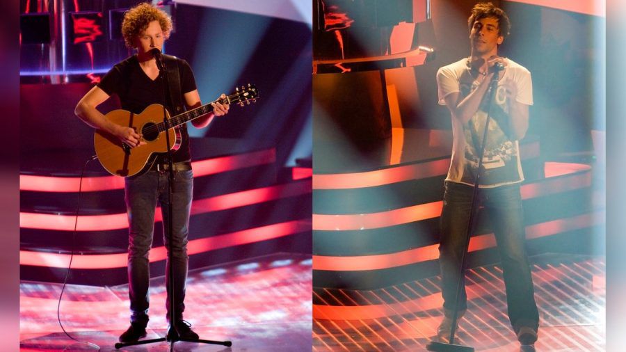 Michael Schulte (l.) und Max Giesinger am Anfang ihrer Karriere bei "The Voice". (jom/spot)