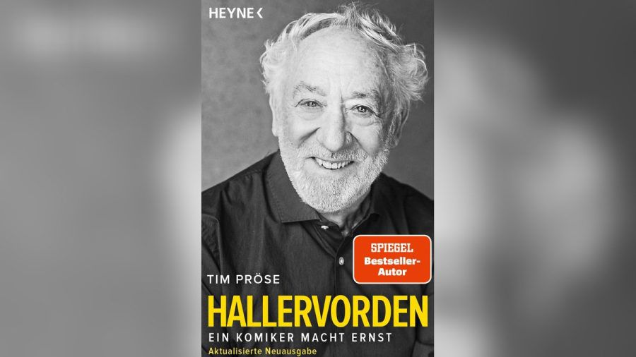 "Tim Pröse: Hallervorden. Ein Komiker macht Ernst" (288 Seiten, EUR 12,00 [DE], Heyne) erscheint am 13. Oktober. (hub/spot)