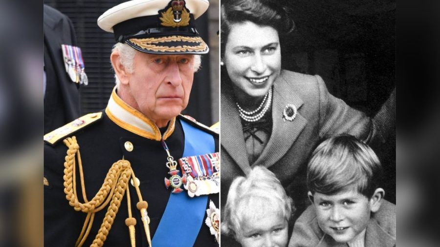 Mit diesem Kindheitsfoto bedankt sich Charles bei den Menschen, die ihm eine Beileidskarte zugesendet haben. (eee/spot)