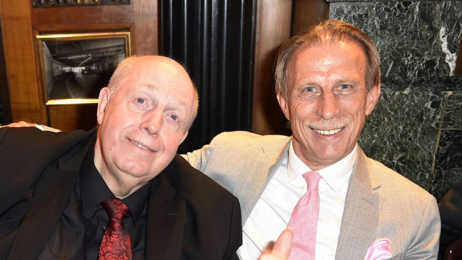 Ein Herz und eine Seele: Reiner Calmund (li.) und Christoph Daum. (stk/spot)
