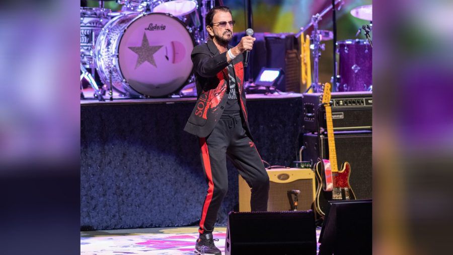 Ringo Starr bei einem Konzert im September in Florida. (ili/spot)