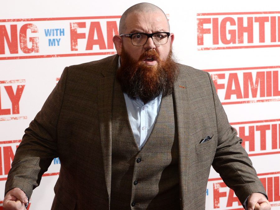 Nick Frost - Getty - Fighting With My Family premiere - London - Feb 2019 BangShowbiz