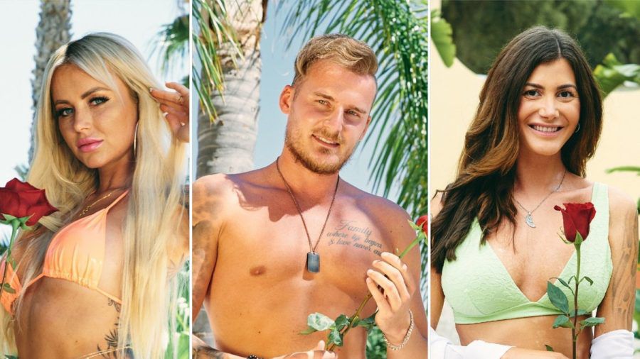 Jade Übach, Vadim Vyskubov und Stephie Stark nehmen an der diesjährigen Staffel "Bachelor in Paradise" teil. (aha/spot)