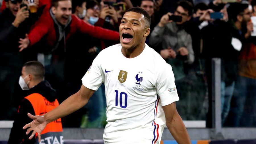 Kylian Mbappé hat allen Grund zur Freude. (aha/spot)