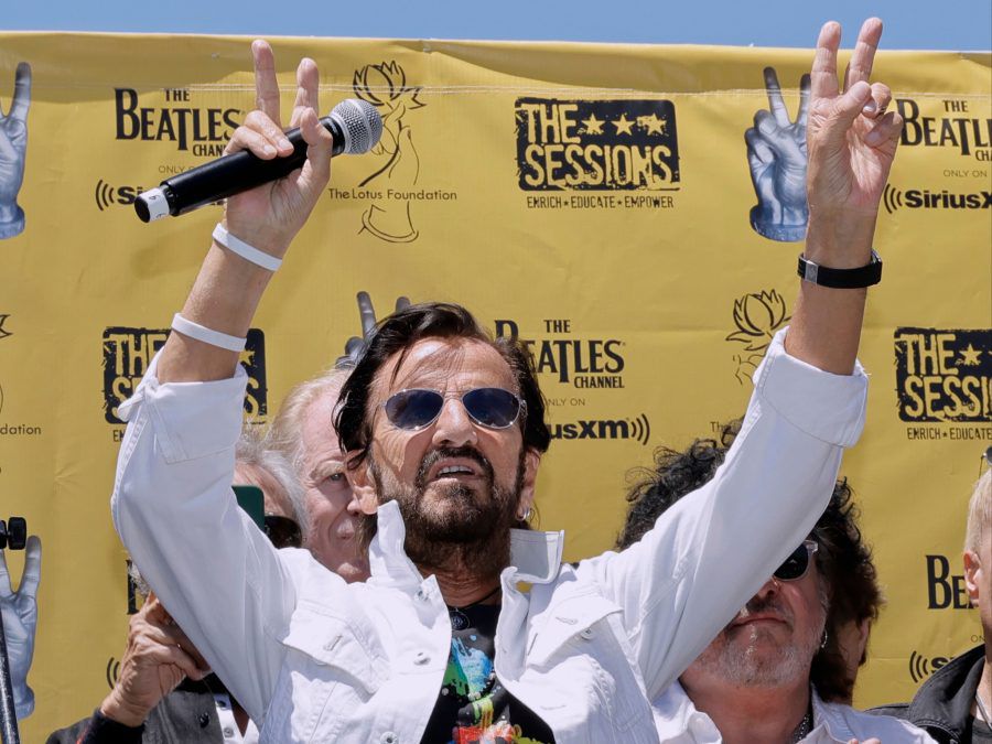 Ringo Starr - Beverly Hills Garden Park - July 7th 2022 - Getty BangShowbiz