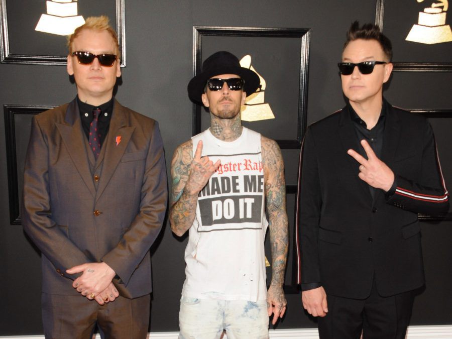 Blink-182 - Matt Skiba - Travis Barker - Mark Hoppus - 2018 Photoshot BangShowbiz