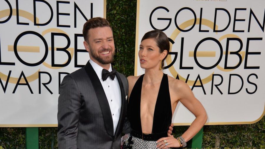 Justin Timberlake und Jessica Biel bei einem Auftritt in Los Angeles. (hub/spot)