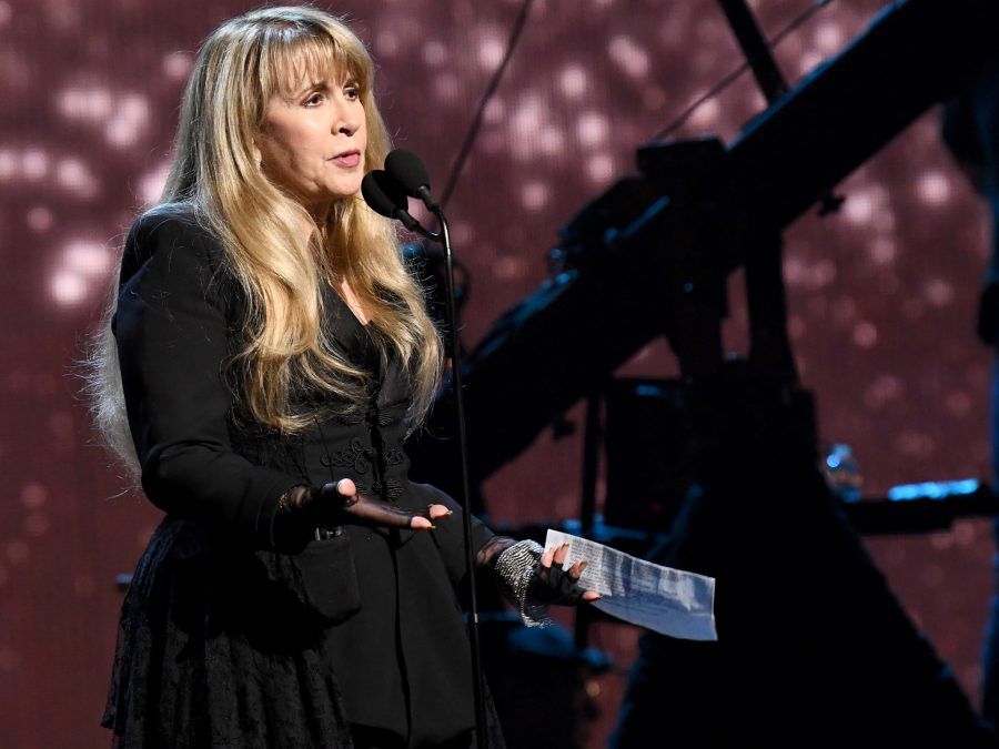 Stevie Nicks - Rock and Roll Hall of Fame induction 2019 - Getty BangShowbiz