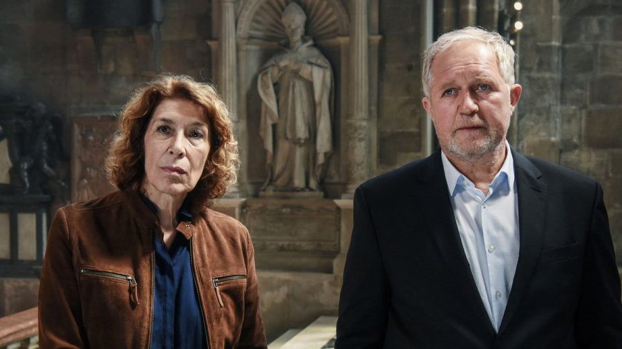 "Tatort: Das Tor zur Hölle": Kommissarin Bibi Fellner (Adele Neuhauser) und ihr Kollege Moritz Eisner (Harald Krassnitzer). (cg/spot)