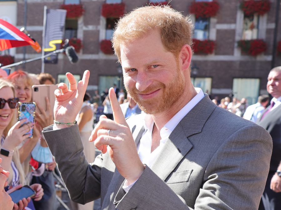 Prince Harry, Duke of Sussex atInvictus Games Dusseldorf 2023 Launch Sept 2022 - Getty BangShowbiz