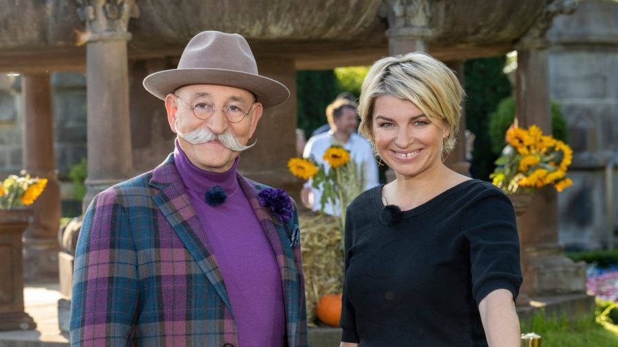 "Bares für Rares": Horst Lichter und Sabine Heinrich. (cg/spot)