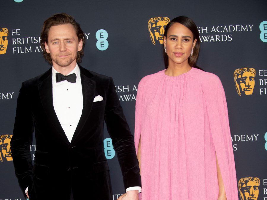 Tom Hiddleston and Zawe Ashton BAFTA Awards March 2022 Avalon BangShowbiz