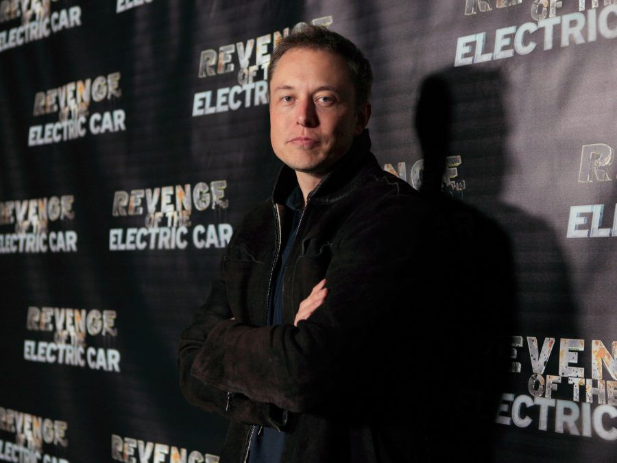 Elon Musk - Revenge Of The Electric Car - Red Carpet - 2021 -Getty BangShowbiz