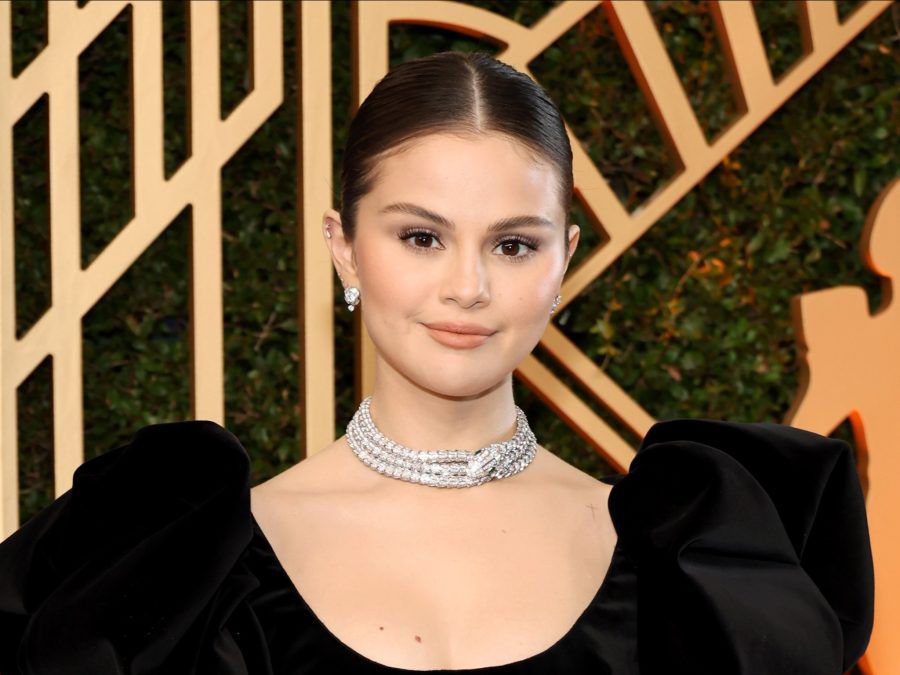 Selena Gomez SAG Awards Feb 2022 Getty BangShowbiz