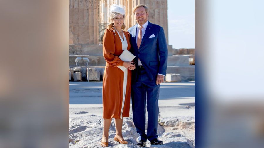 Königin Máxima und König Willem-Alexander haben der Akropolis einen Besuch abgestattet. (ntr/spot)