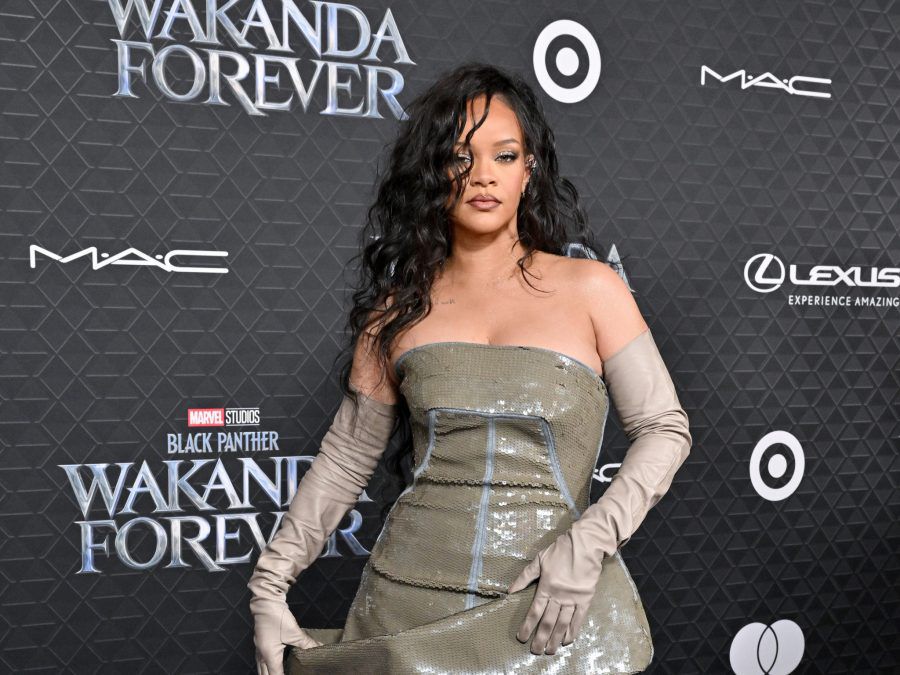 Rihanna - Black Panther Wakanda Forever premiere Hollywood 2022 - Getty BangShowbiz