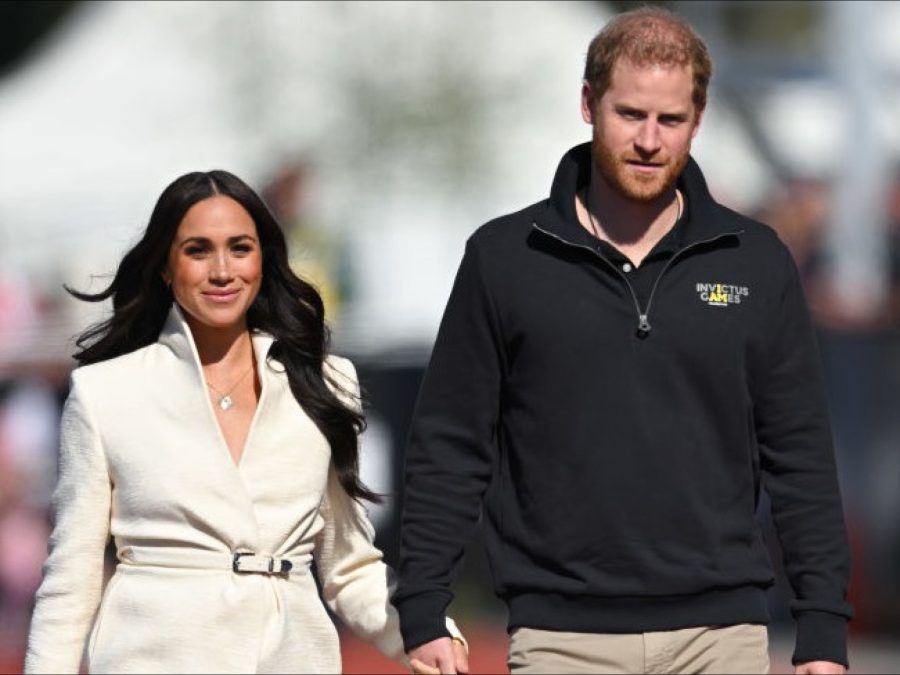Prince Harry, Duke of Sussex and Meghan at Invictus Games 2022 - Getty BangShowbiz