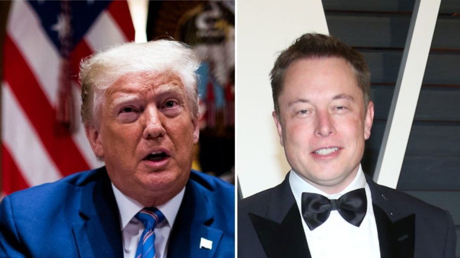 Donald Trump wurde von Elon Musk begnadigt. (stk/spot)