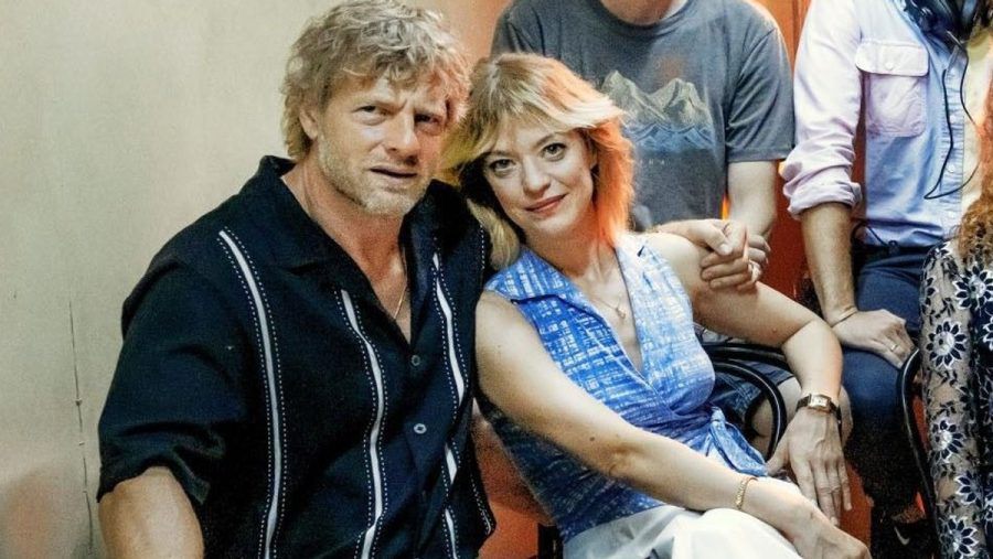 Heike Makatsch ist die neue Frau an Henning Baums Seite. (smi/spot)