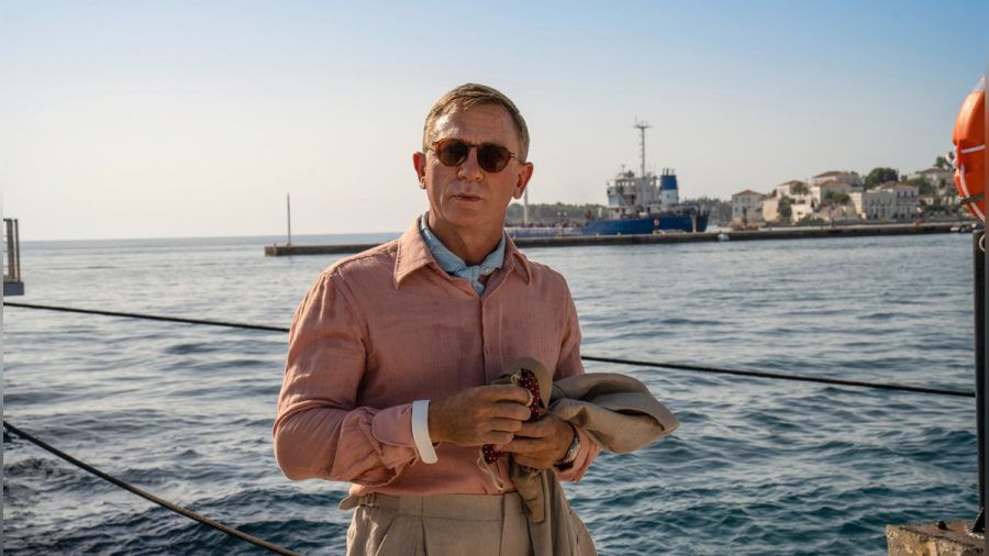Daniel Craig kehrt in "Glass Onion: A Knives Out Mystery" als Detektiv Benoit Blanc zurück. (hub/spot)