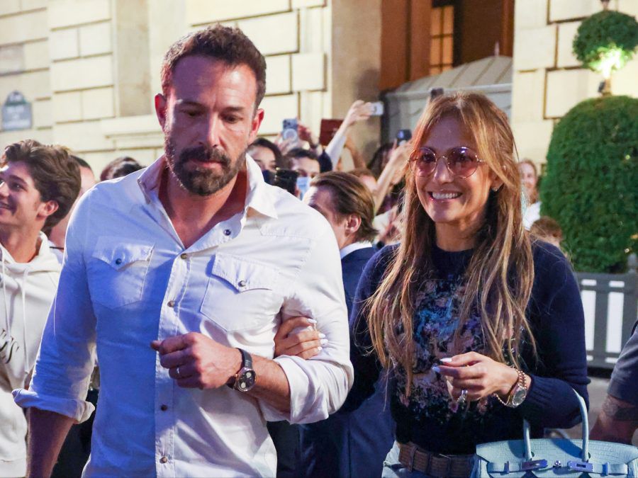 Ben Affleck and Jennifer Lopez - Paris - July 26 2022 - Pierre Suu - GC Images - Getty BangShowbiz