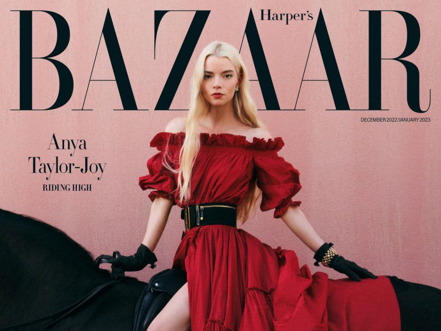 Anya Taylor-Joy covers Harper's Bazaar November 2022 ONE USE BangShowbiz