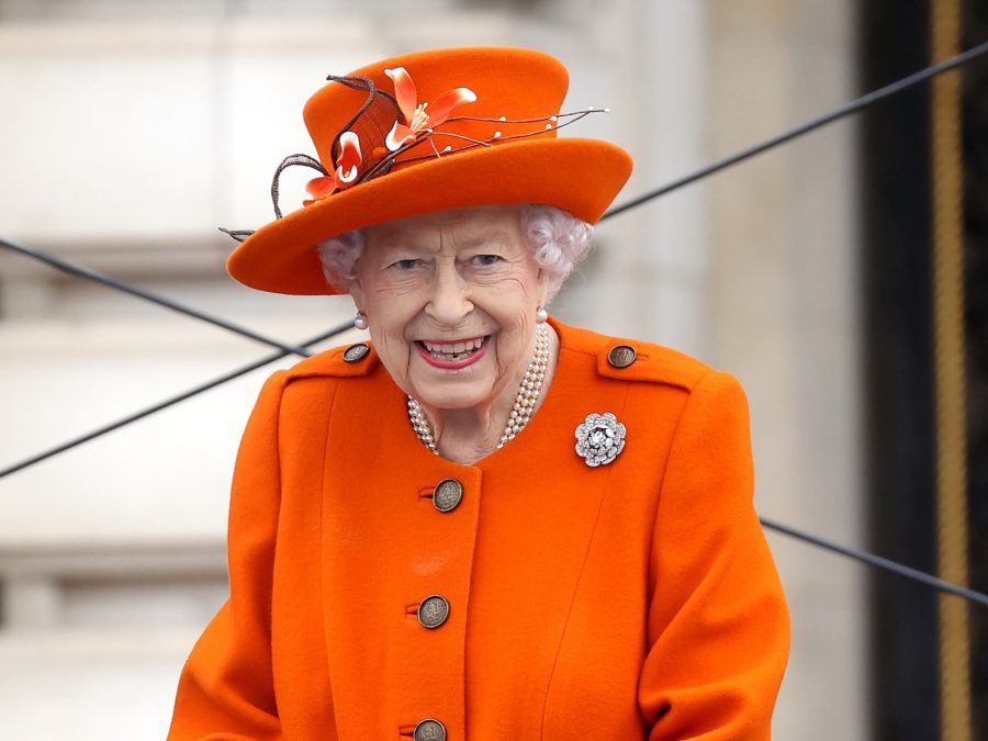 Queen Elizabeth II attends the launch of The Queen's Baton Relay - 2022 - Getty BangShowbiz