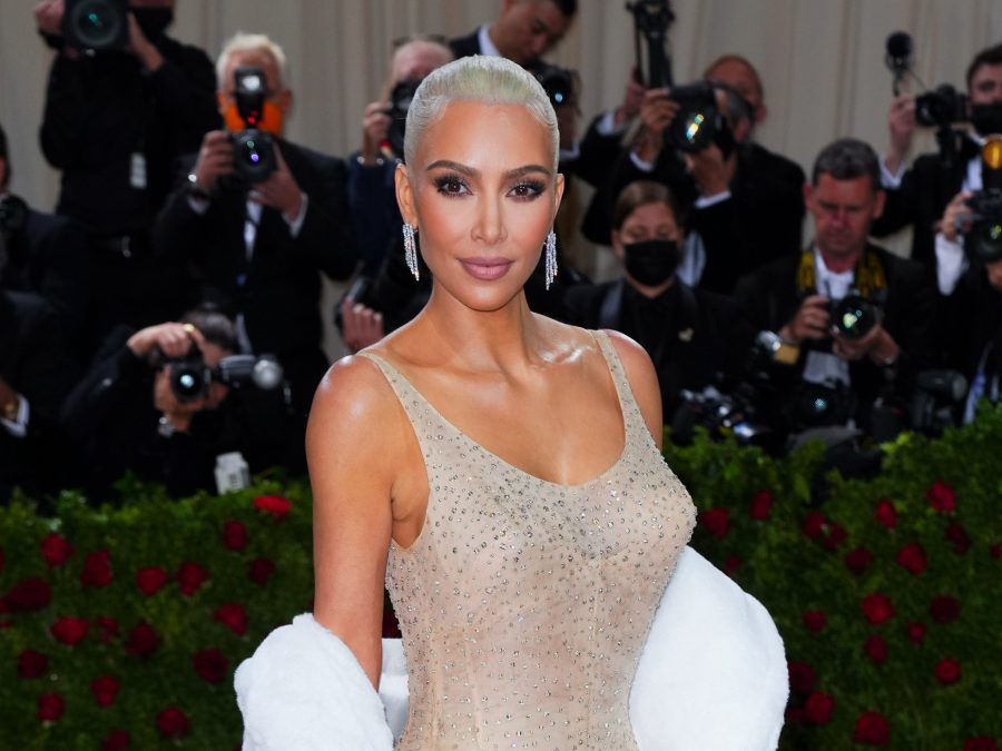 Kim Kardashian - Marilyn Monroe dress - Met Gala 2022 - Getty BangShowbiz