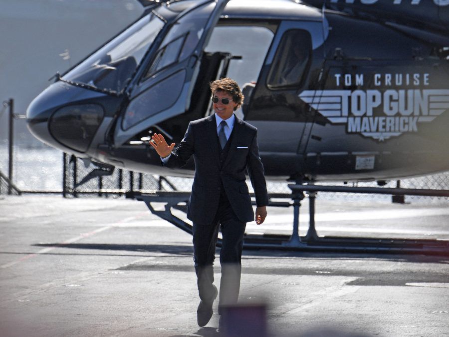 Tom Cruise - Top Gun Maverick Premiere - California - May 2nd 2022 - Getty BangShowbiz