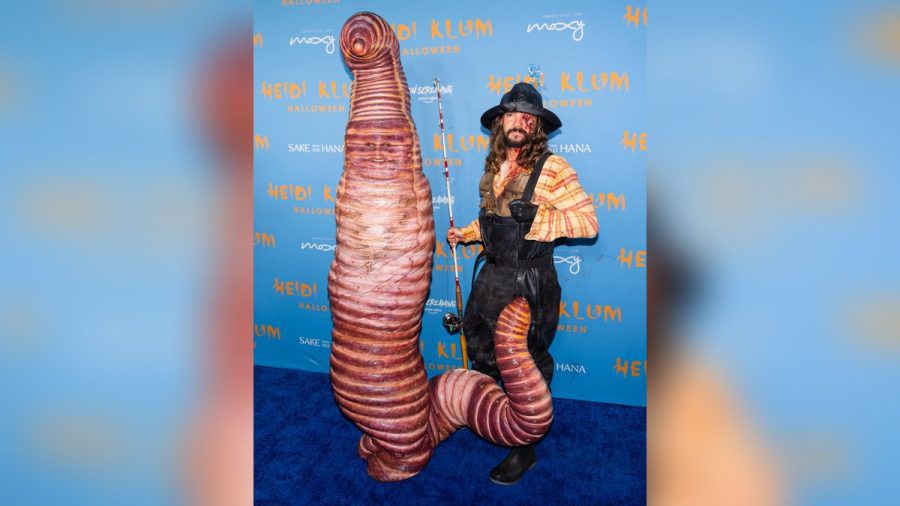 Heidi Klum und Tom Kaulitz in ihren Halloween-Kostümen 2022. (jom/spot)