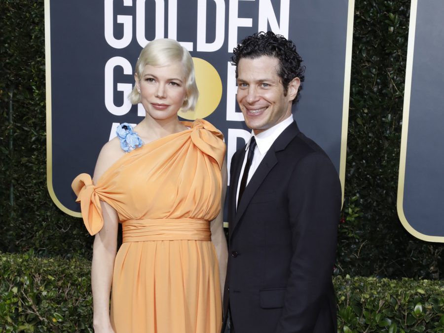 Michelle Williams and Thomas Kail - The Golden Globes 2020 - Avalon BangShowbiz