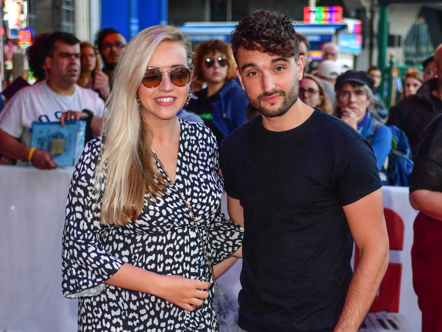 Tom Parker and wife Kelsey - Dominion Theatre London September 2019 - Photoshot BangShowbiz