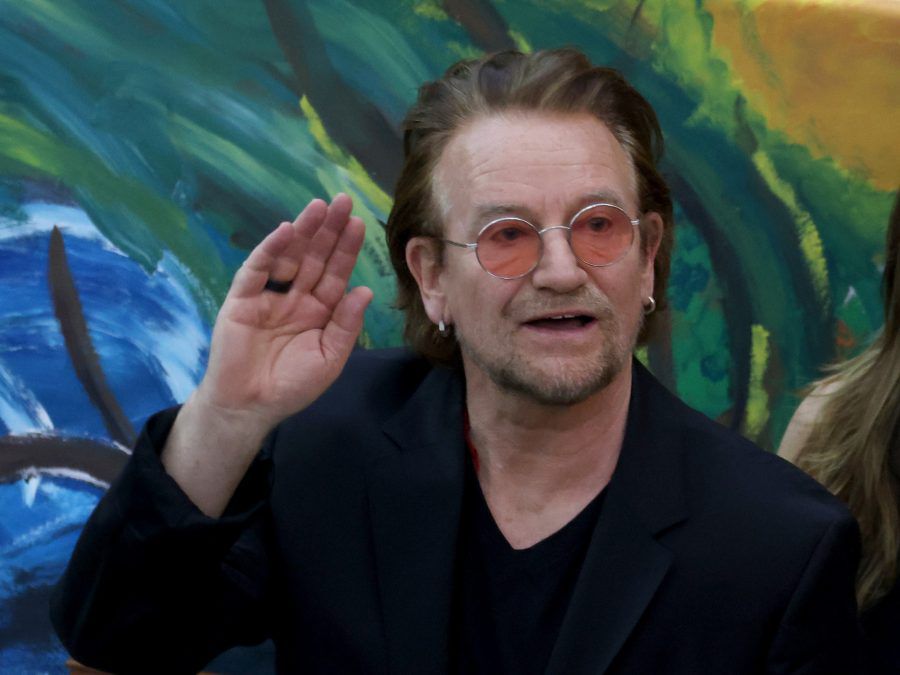 Bono - festive launch of the Scholas Occurrentes International Movement - 2022 BangShowbiz